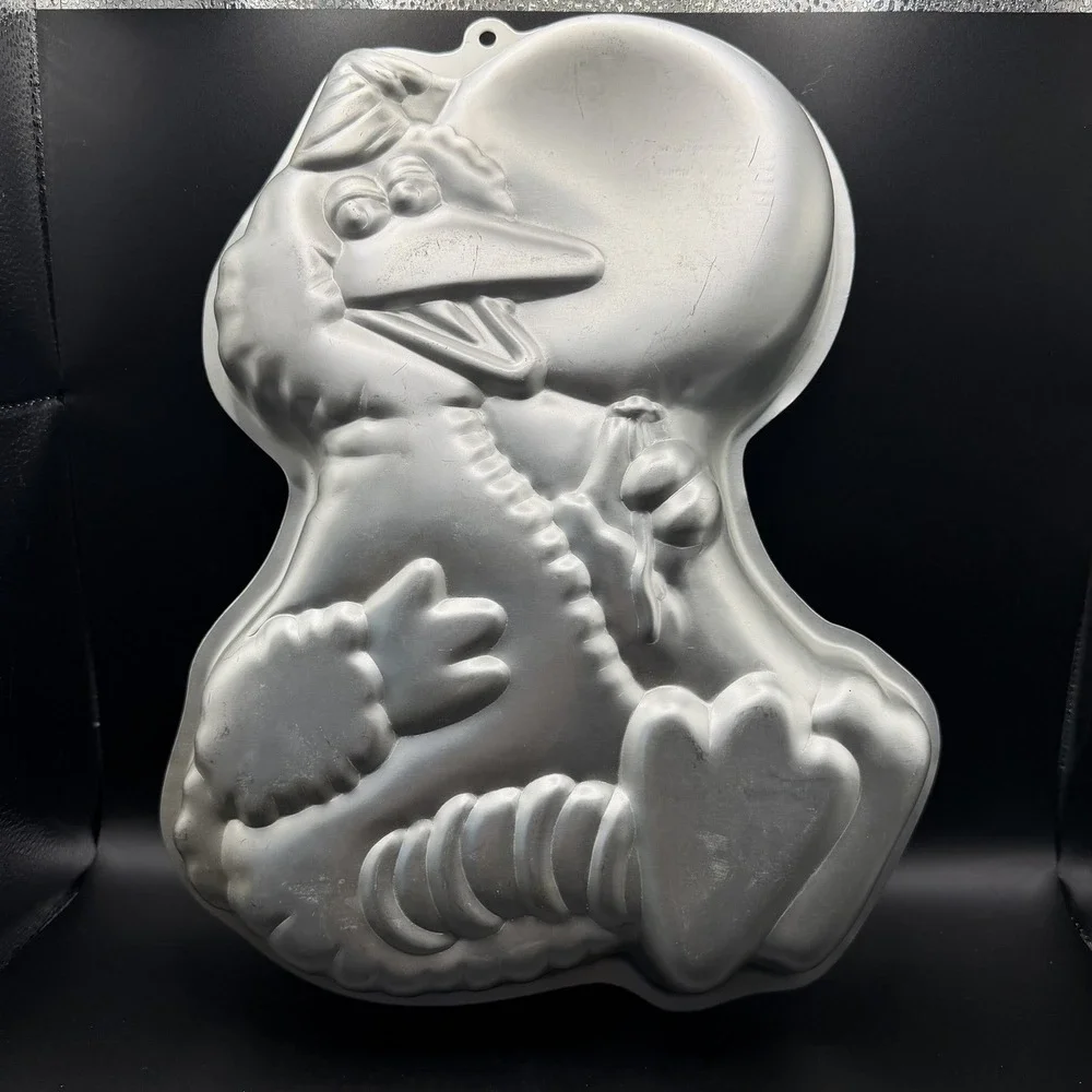 Vintage 1983 Wilton Sesame Street Bird Cake Pan/ Mold Balloon Birthday 502-3401